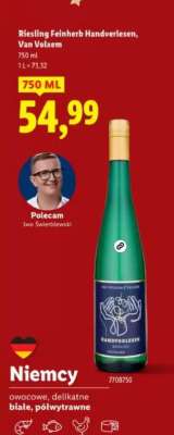 Riesling Feinherb Handverlesen, Van Volxem