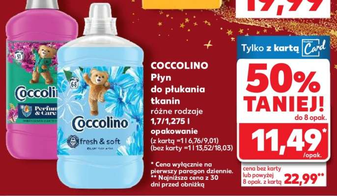 COCCOLINO Płyn do płukania tkanin