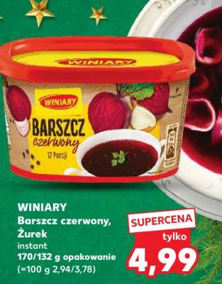 WINIARY Barszcz czerwony, Żurek