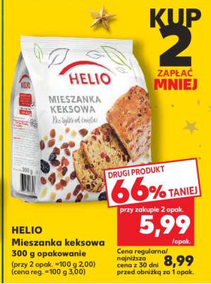 HELIO Mieszanka keksowa 300 g opakowanie