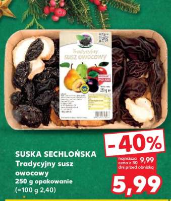 SUSKA SECHLOŃSKA Tradycyjny susz owocowy