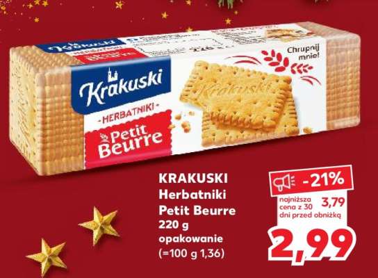 KRAKUSKI Herbatniki Petit Beurre