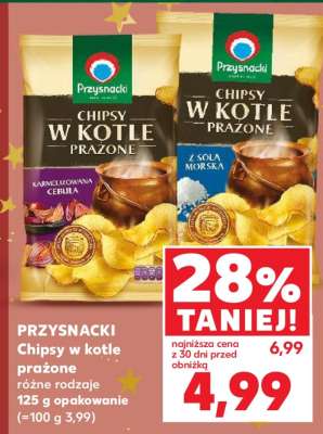 PRZYSNACKI Chipsy w kotle prażone