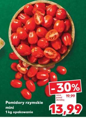 Pomidory rzymskie mini