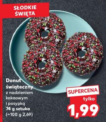 Donut świąteczny