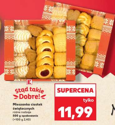 Mieszanka ciastek świątecznych