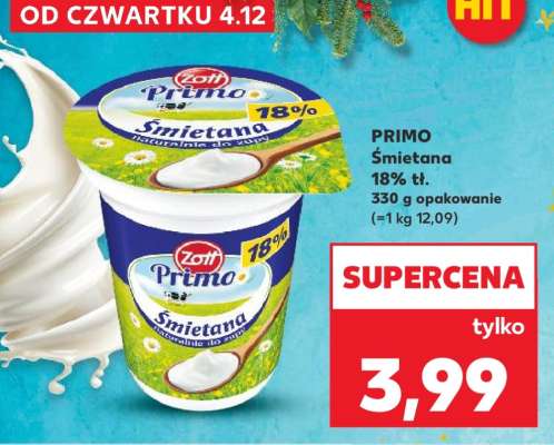 PRIMO Śmietana 18% tł.