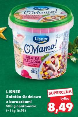 LISNER Sałatka śledziowa z buraczkami