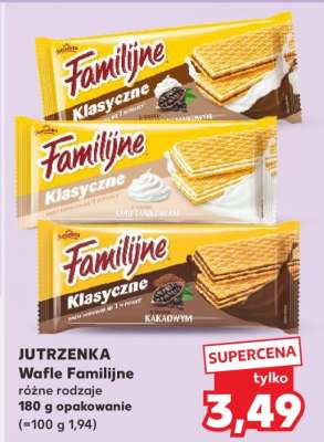 JUTRZENKA Wafle Familijne