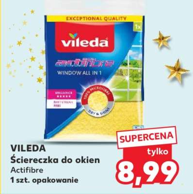 VILEDA Ściereczka do okien Actifibre