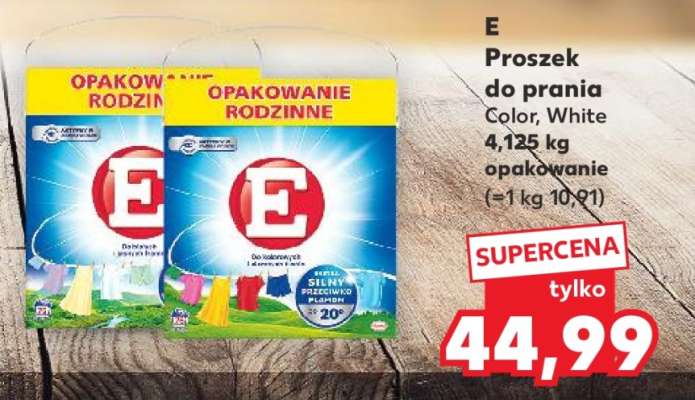 E Proszek do prania