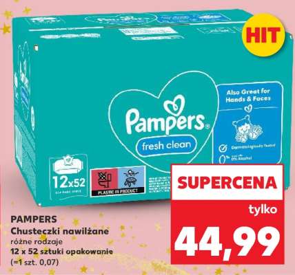PAMPERS Chusteczki nawilżane