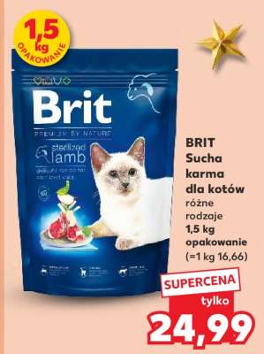BRIT Sucha karma dla kotów
