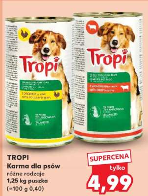 TROPI Karma dla psów
