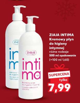 ZIAJA INTIMA Kremowy płyn do higieny intymnej