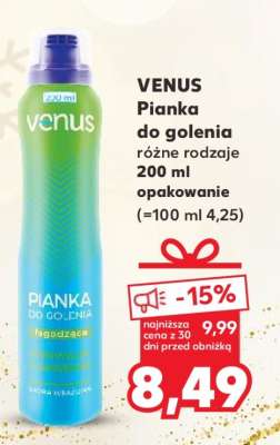 VENUS Pianka do golenia