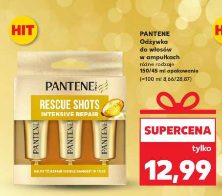 PANTENE Odżywka do włosów w ampułkach