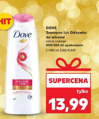 DOVE Szampon lub Odżywka do włosów