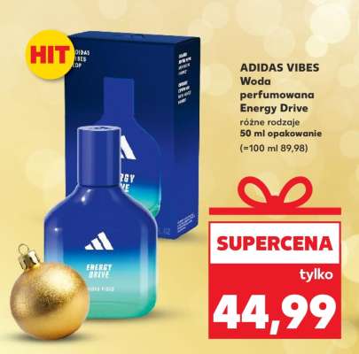 ADIDAS VIBES Woda perfumowana Energy Drive