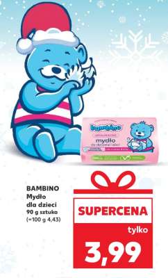 BAMBINO Mydło dla dzieci 90 g sztuka