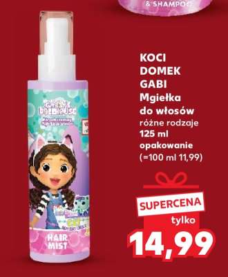 KOCI DOMEK GABI Mgietka do włosów