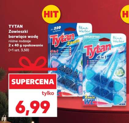 TYTAN Zawieszki barwiące wodę