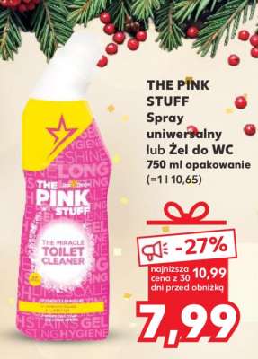 THE PINK STUFF Spray uniwersalny lub Żel do WC