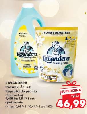 LAVANDERA Proszek, Żel lub Kapsułki do prania