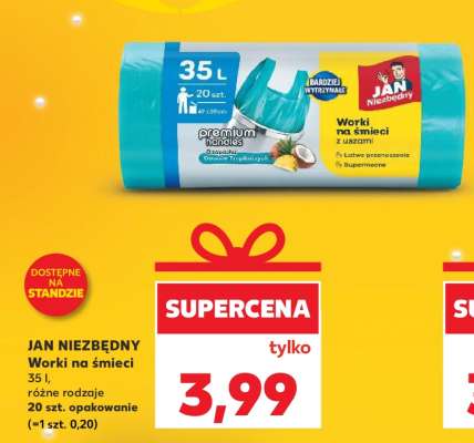 JAN NIEZBĘDNY Worki na śmieci