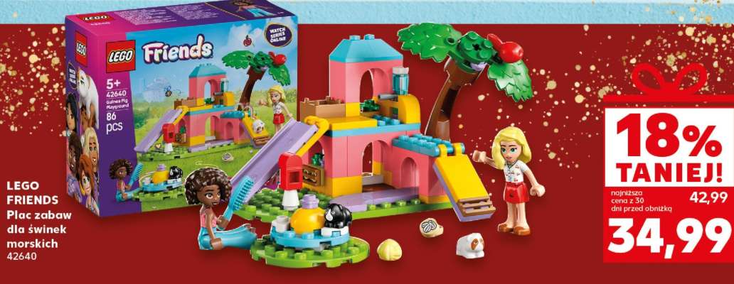 LEGO FRIENDS Plac zabaw dla świnek morskich 41640