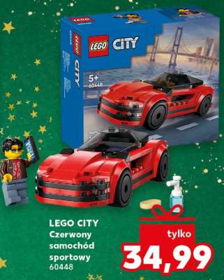LEGO CITY Czerwony samochód sportowy 60448