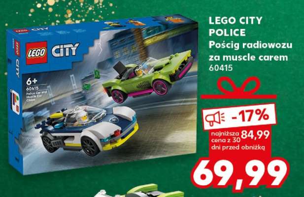 LEGO CITY POLICE Pościg radiowozu za muscle carem 60415