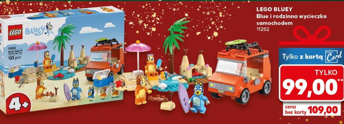 LEGO BLUEY Blue i rodzinna wycieczka samochodem 11202