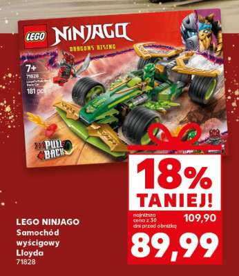 LEGO NINJAGO Samochód wyścigowy Lloyda 71828