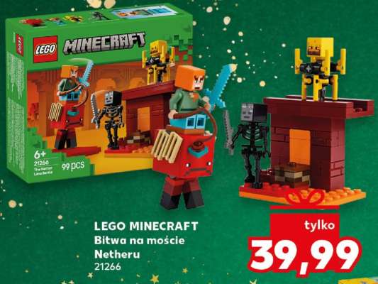 LEGO MINECRAFT Bitwa na moście Netheru 21266