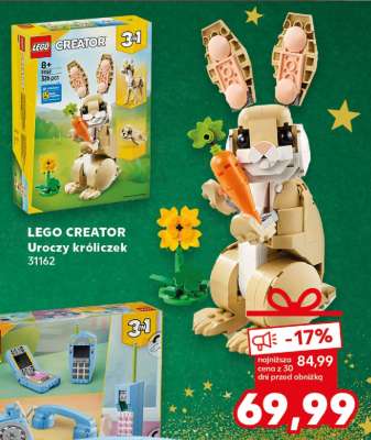 LEGO CREATOR Uroczy króliczek 31162