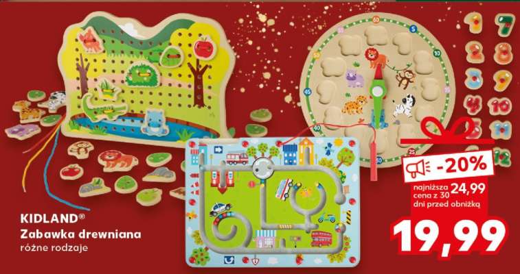 KIDLAND® Zabawka drewniana