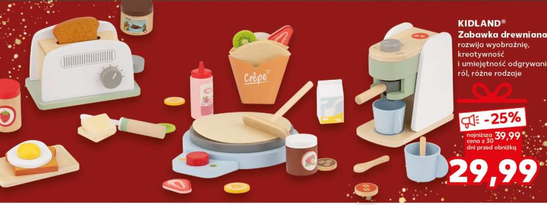 KIDLAND® Zabawka drewniana