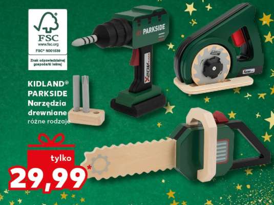 KIDLAND® PARKSIDE Narzędzia drewniane