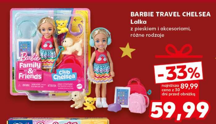 BARBIE TRAVEL CHELSEA