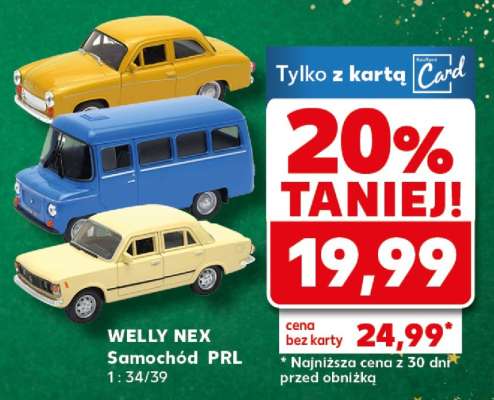 WELLY NEX Samochód PRL 1:34/39