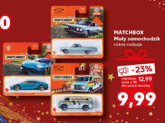 MATCHBOX Mały samochodzik