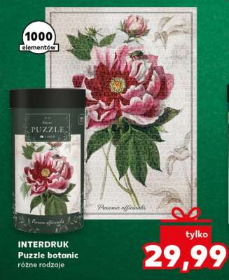 INTERDRUK Puzzle botanic