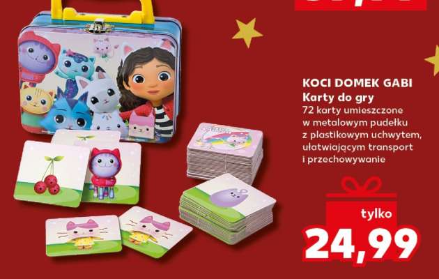 KOCI DOMEK GABI Karty do gry