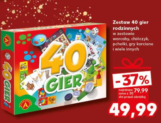 Zestaw 40 gier rodzinnych