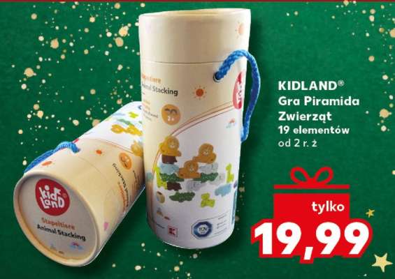 KIDLAND® Gra Piramida Zwierząt