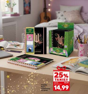 WICKED Planer niedatowany na spirali