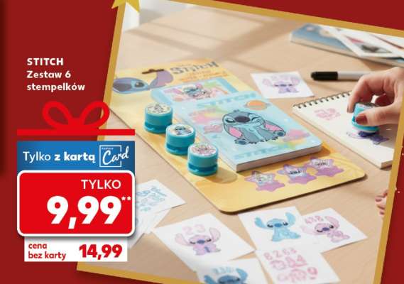 STITCH Zestaw 6 stempelków