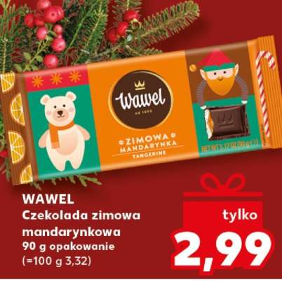 WAWEL Czekolada zimowa mandarynkowa