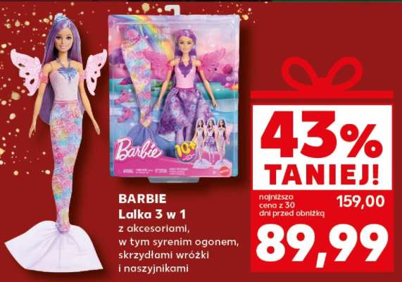 BARBIE Lalka 3 w 1